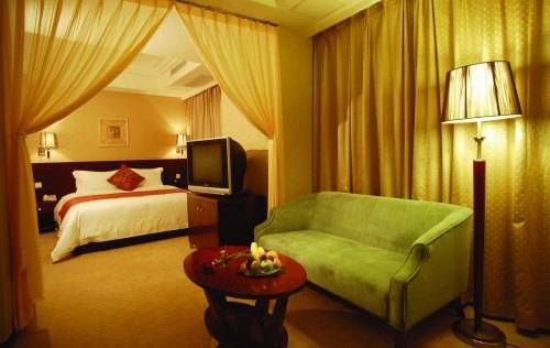 Ramada Shanghai Wujiaochang Rum bild